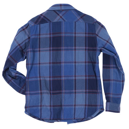 Extra Heavy Flannel - Blue