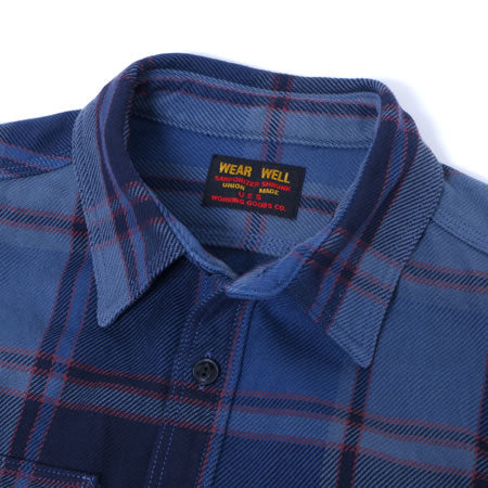 Extra Heavy Flannel - Blue