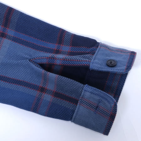 Extra Heavy Flannel - Blue