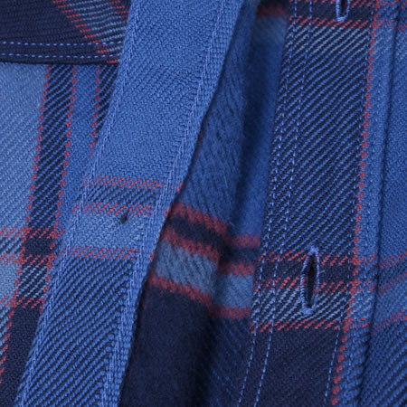 Extra Heavy Flannel - Blue