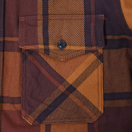 Extra Heavy Flannel - Orange