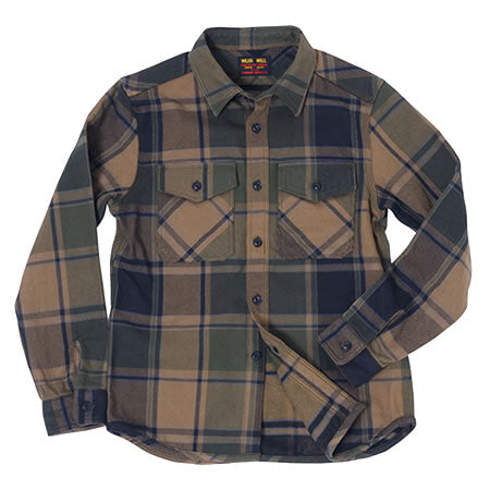 Extra Heavy Flannel - Olive