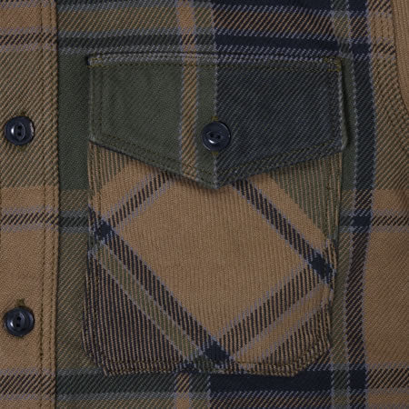 Extra Heavy Flannel - Olive