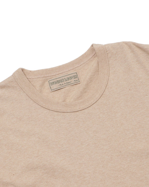 Crewneck T-shirt - Foxfibre® Tsuriami - Coyote 15