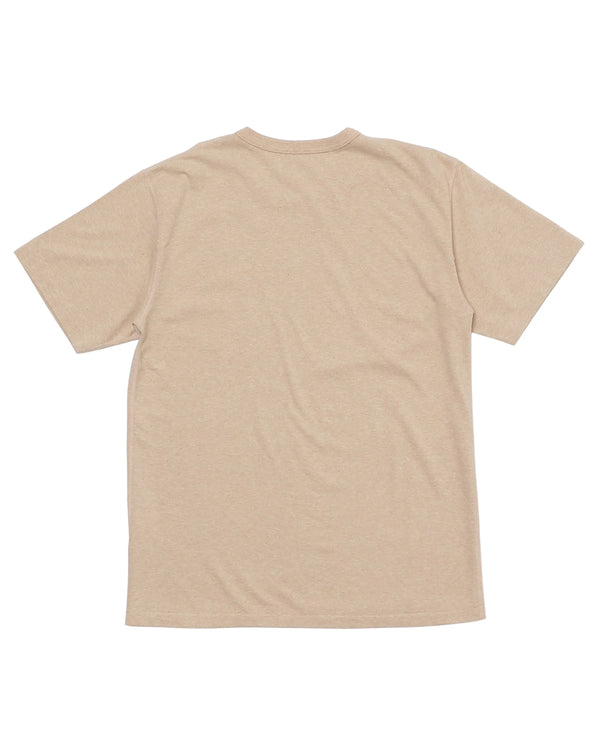 Crewneck T-shirt - Foxfibre® Tsuriami - Coyote 15