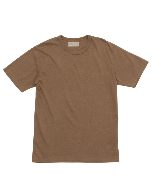 Crewneck T-shirt - Iron Mordant Foxfibre® Tsuriami - Coyote 70