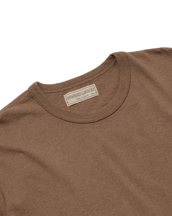 Crewneck T-shirt - Iron Mordant Foxfibre® Tsuriami - Coyote 70