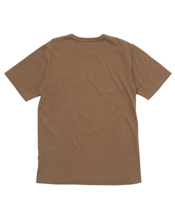 Crewneck T-shirt - Iron Mordant Foxfibre® Tsuriami - Coyote 70