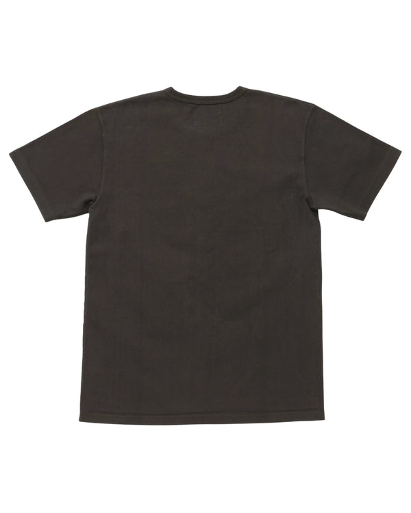 Crewneck T-shirt - Double Heavyweight - Sumi Black