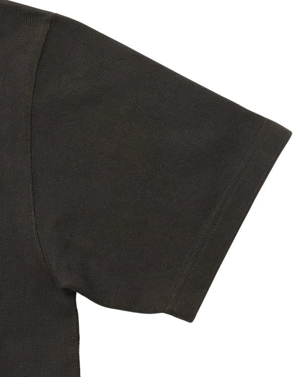 Crewneck T-shirt - Double Heavyweight - Sumi Black