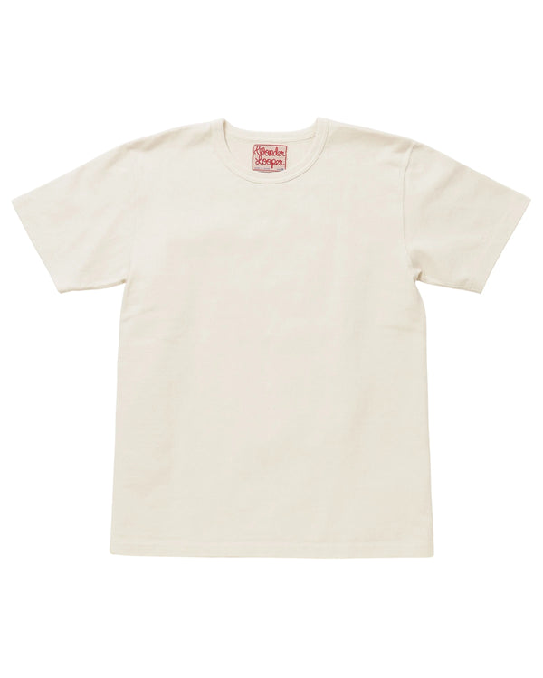 Crewneck T-shirt - Double Heavyweight - Ecru