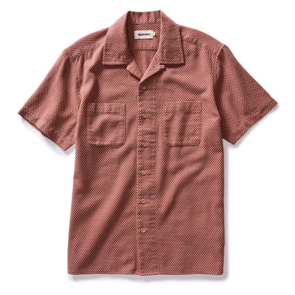 The Conrad Shirt
in Fired Brick Dobby