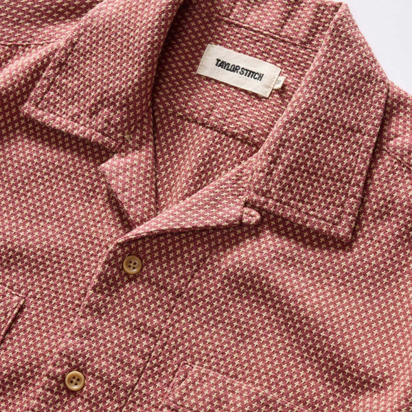 The Conrad Shirt
in Fired Brick Dobby