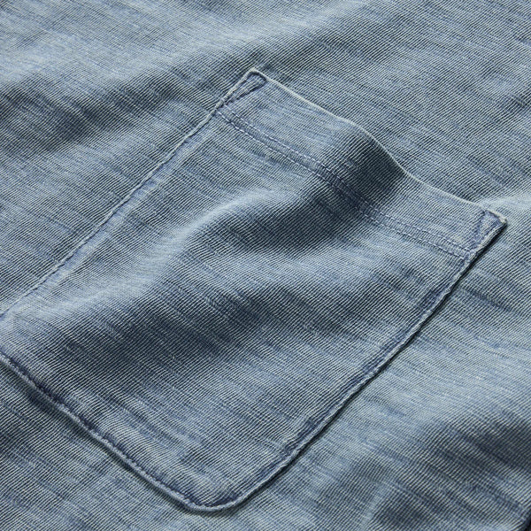 The Organic Cotton Tee
in Dyed Indigo