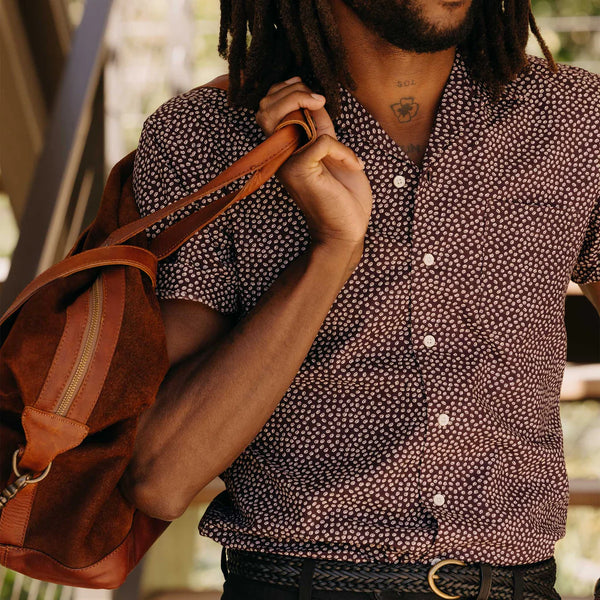 The Short Sleeve Hawthorne
in Port Shell