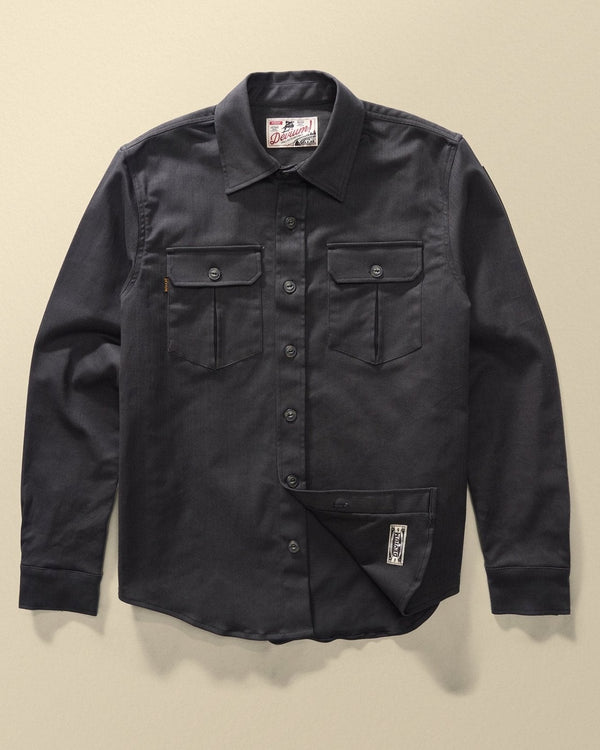 Draftsman Twill Slub Overshirt