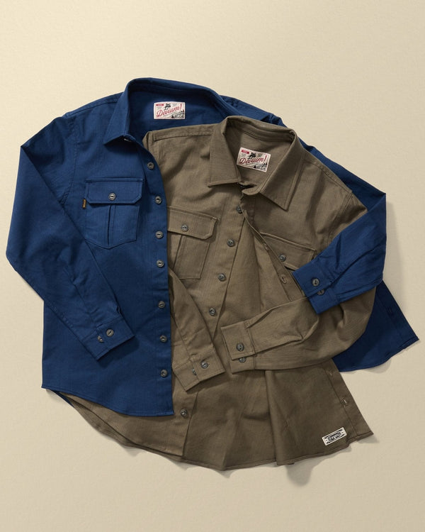Draftsman Twill Slub Overshirt