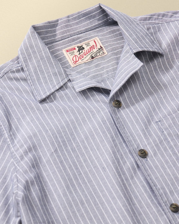 Lombard Striped Short Sleeve Shirt