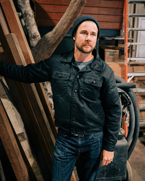Deadeye Waxed Canvas Trucker Jacket