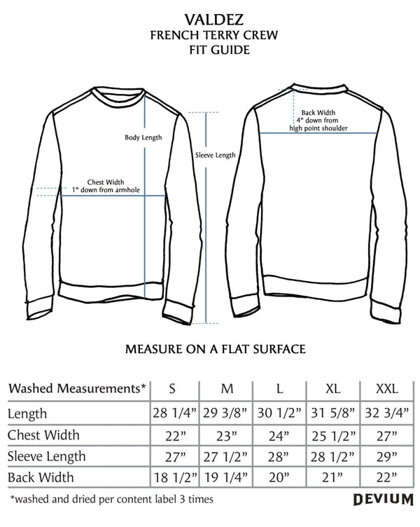 Valdez French Terry Crewneck