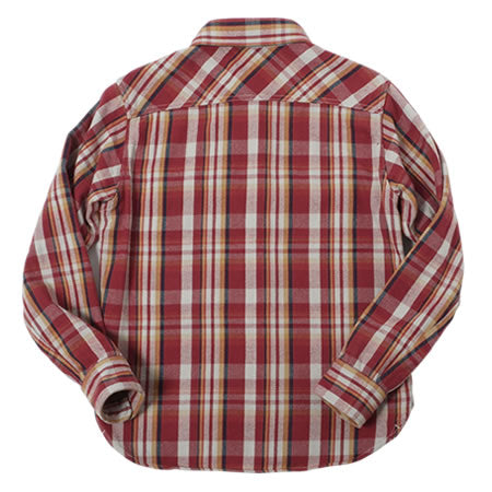 Heavy Flannel Shirt - Red
