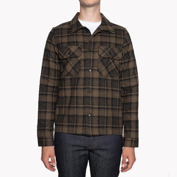 Work Shirt - Heavy Vintage Flannel - Earth