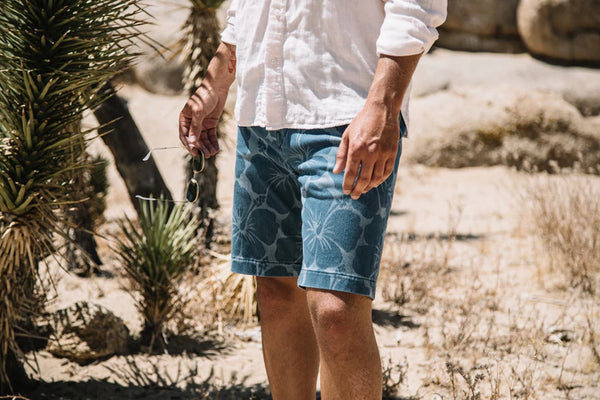 "THE CLIP" SHORTS DENIT® - ALOHA BLUE