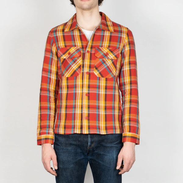 Work Shirt - Loose Weave Vintage Flannel - Red