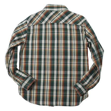 Heavy Flannel Shirt - Green