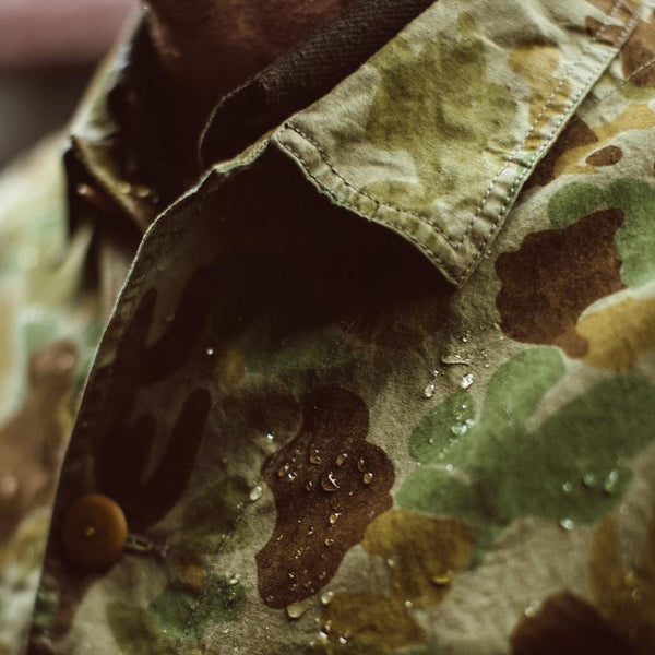 The Ojai Jacket in Arid Camo Dry Wax