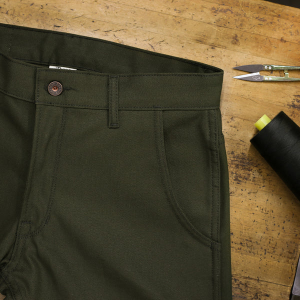 Flight Trousers - Seaweed Green