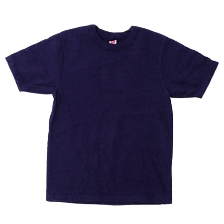 No. 8 Slub Nep Short Sleeve T-Shirt - Navy