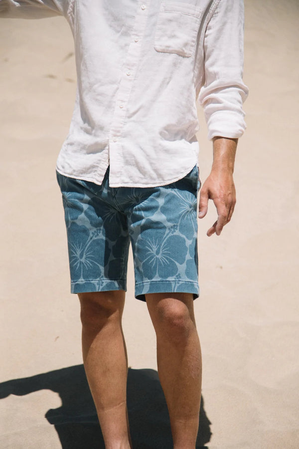 "THE CLIP" SHORTS DENIT® - ALOHA BLUE