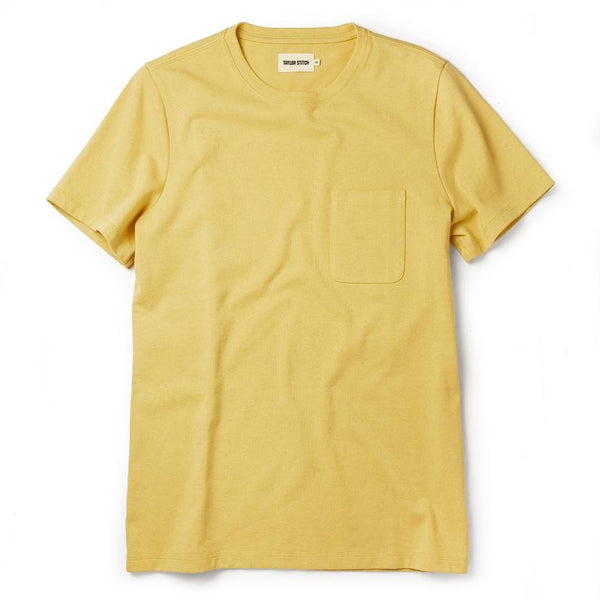 The Heavy Bag Tee in Straw