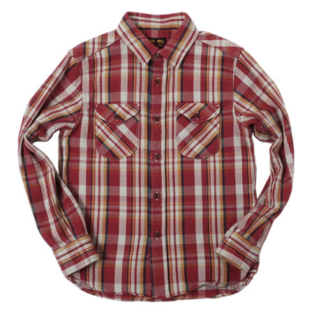 Heavy Flannel Shirt - Red