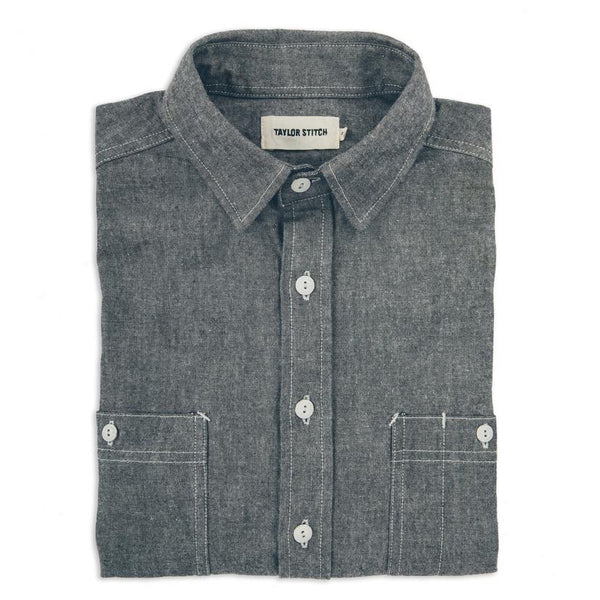 The California in Charcoal Everyday Chambray