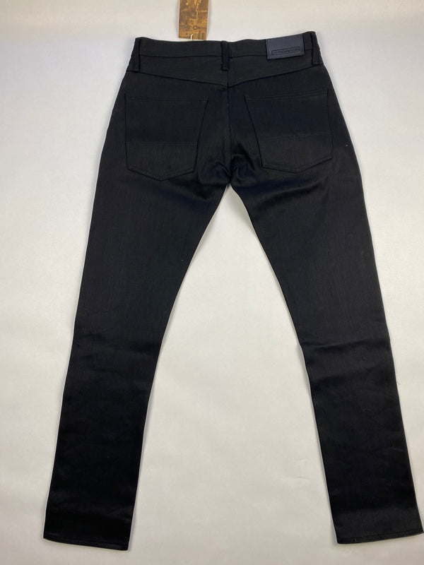 Gustave - Slim Tapered + Black Selvedge Jeans