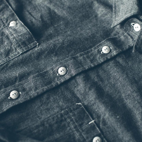 The California in Charcoal Everyday Chambray