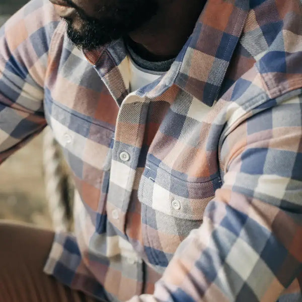 The Ledge Shirt in Dusk Check