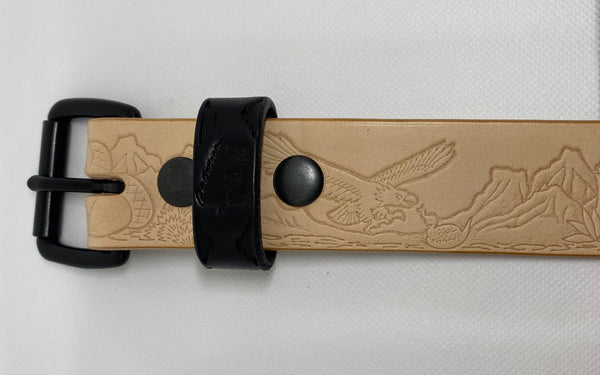 ‘Stamped Series’ Minimalist Belt