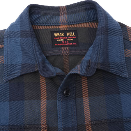 Extra Heavy Flannel - Blue