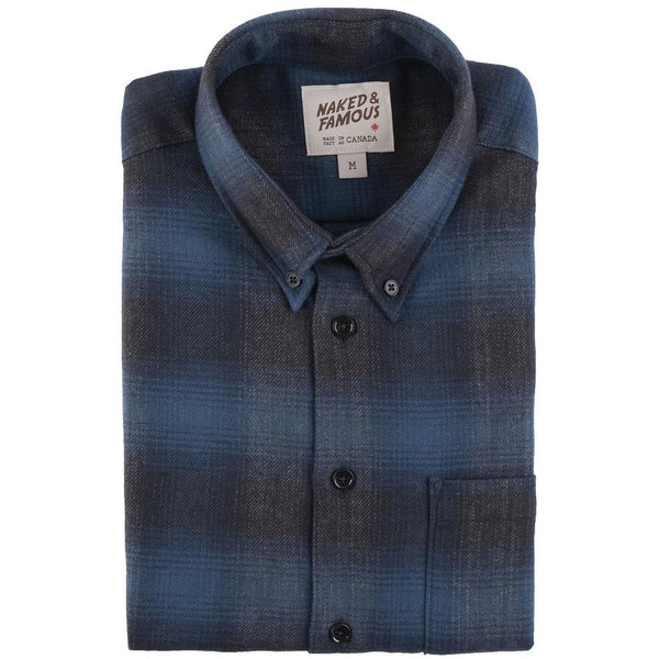 Easy Shirt - Brushed Plaid - Blue