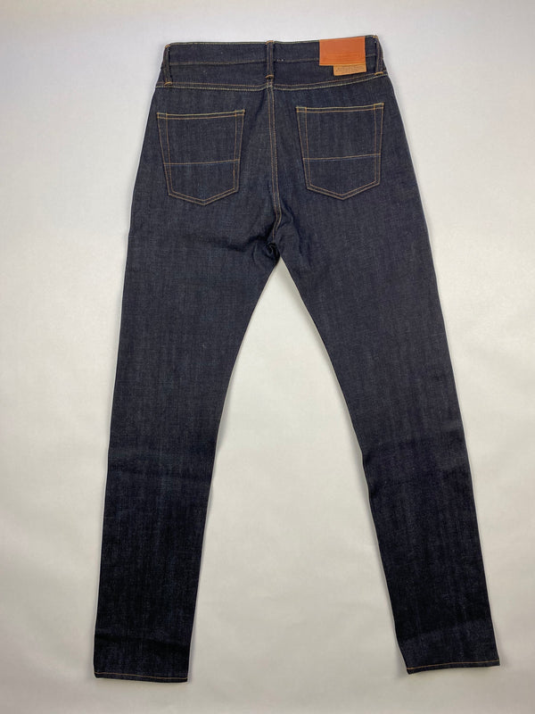 Elgin Mid Rise Slim Tapered Selvedge Jeans