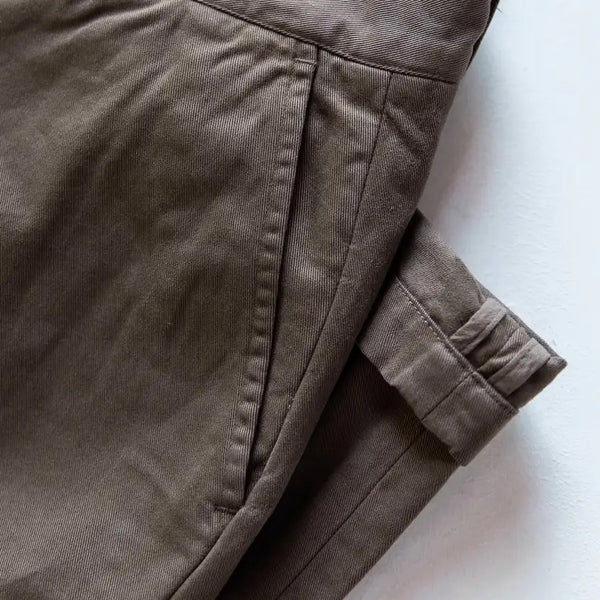 The Democratic Foundation Pant in Organic Espresso