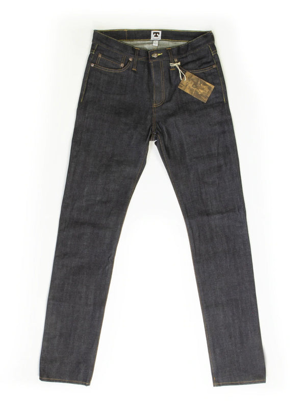 Elgin Mid Rise Slim Tapered Selvedge Jeans