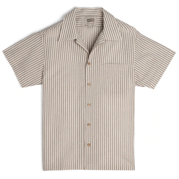Aloha Shirt - Vintage Broad Cloth - Cream