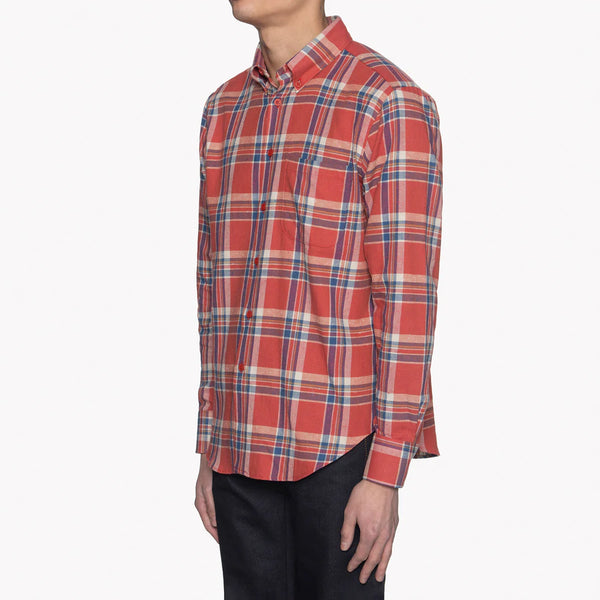 Easy Shirt - Soft Nep Plaid - Red