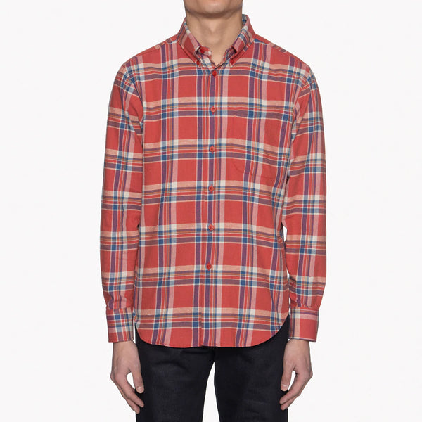 Easy Shirt - Soft Nep Plaid - Red