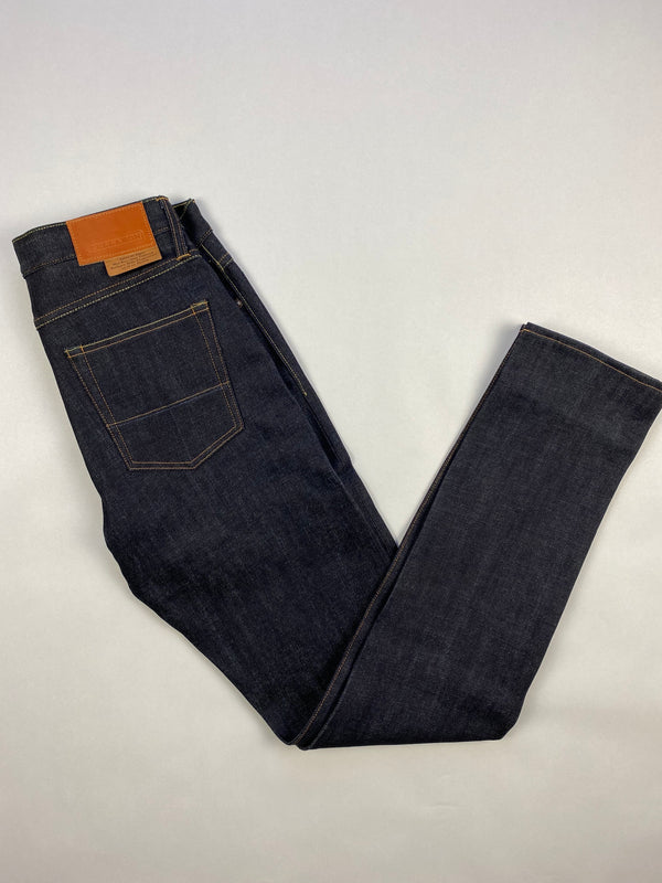 Elgin Mid Rise Slim Tapered Selvedge Jeans