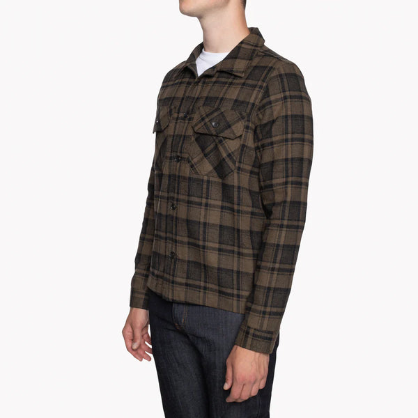 Work Shirt - Heavy Vintage Flannel - Earth